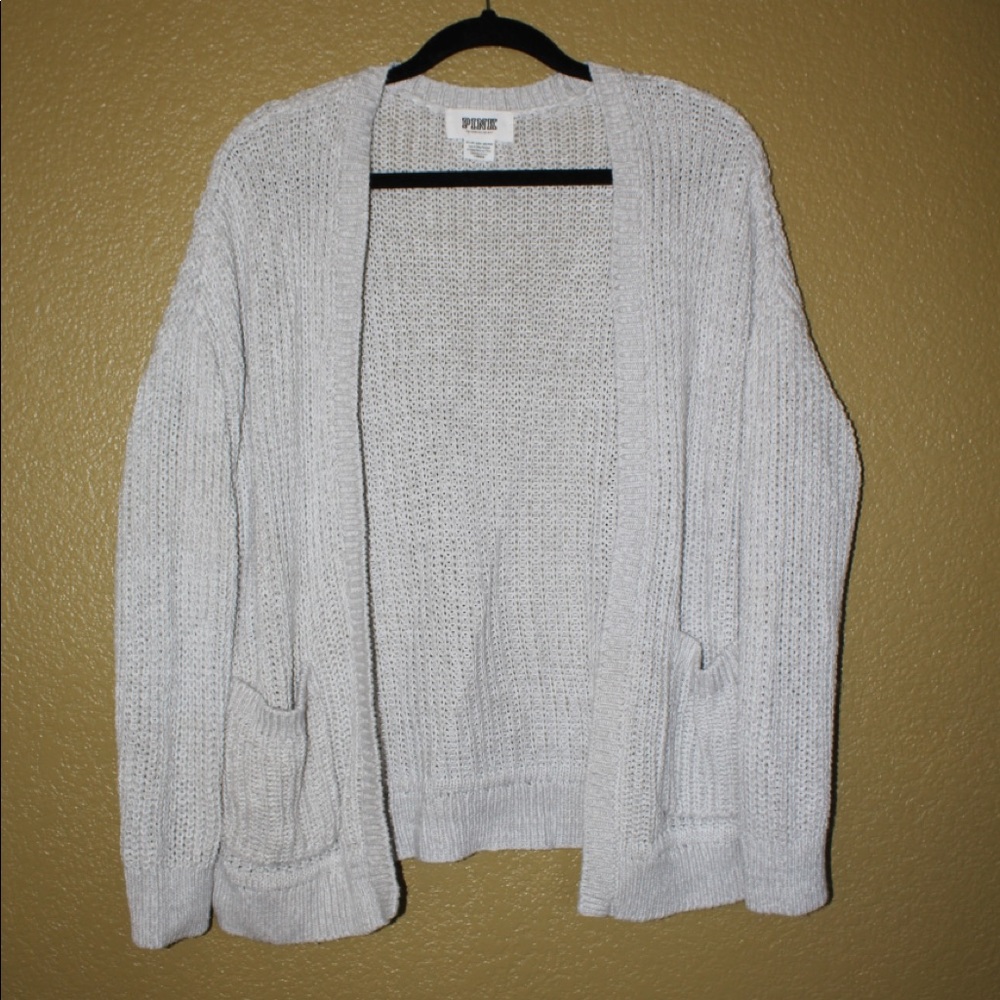 Victoria’s Secret PINk grey cardigan